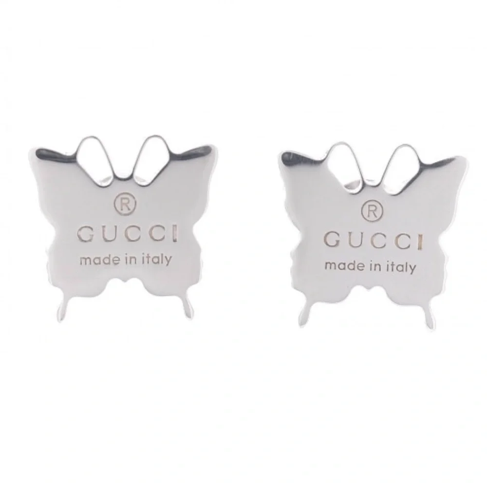 GUCCI BUTTERFLY EARRINGS - Picture 2 of 3